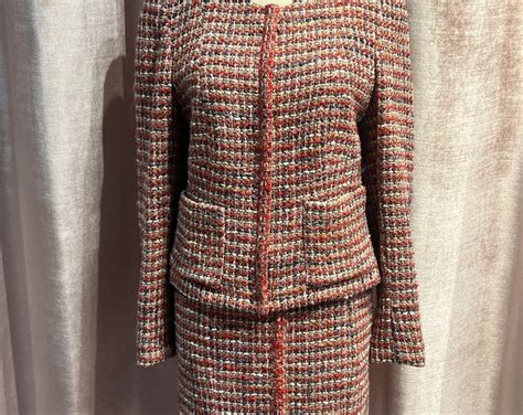 chanel tweed reissue|vintage chanel tweed suit.